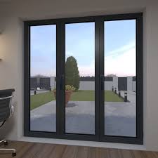 Pour une porte fenêtre à deux vantaux de format standard comptez entre 300 et 800€ ttc. Porte Fenetre Aluminium 3 Vantaux A Rupture De Pont Thermique Sur Mesure