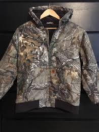 Carhartt 89 Real Tree Camo Insulated Duck Active Jacket