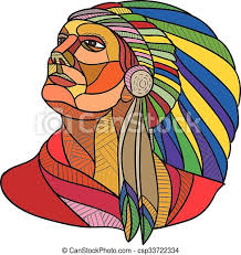 See over 203 native american headdress images on danbooru. Native American Indian Chief Headdress Drawing Drawing Sketch Style Illustration Of A Native American Indian Chief Warrior Canstock