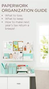 How To Declutter And Organize Your Paperwork Organizing Paperwork Home Organization Paper Organization