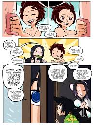 Rule34 - If it exists, there is porn of it  mrbooshmaster, kamado nezuko,  kamado tanjirou  2538892