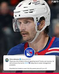 🚨Big News coming out of the Biggle Apple this morning regarding Jacob  Trouba 👀