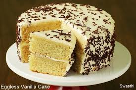 Eggless Vanilla Cake Recipe How To Make Vanilla Cake Without Eggs Recipe Eggless Vanilla Cake Recipe Cake Recipes Eggless Cake Recipe