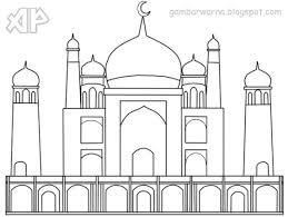 Tips cara memakai kutek kuku sendiri dengan mudah dan rapi; Lukisan Masjid Kartun Cikimm Com