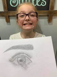 Drawing by my 9 year old daughter ...