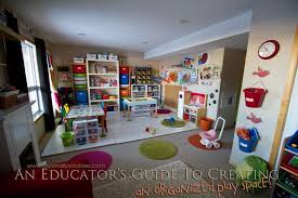 An Educator S Guide To Creating An Organized Play Space Play Space Homeschool Organization Play Spaces