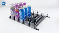Hot Sale Spring Loaded Fridge Bottle Can Beverage Drink Organizer Shelf Pusher Glide Tray