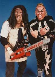 Leatherface And Vampire Warrior Gangrel Iwa Japan Mid 90 S Professional Wrestling Wrestling Warrior