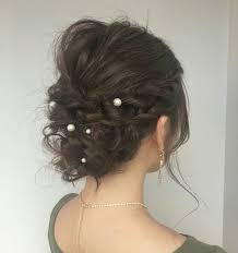結婚式パーティーにふさわしいショートボブアレンジ Hair