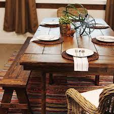 This clever idea eradicates the need for a separate dining table in the kitchen, yet it doesn't feel like you're sat at the kitchen worktop for fine dining. Ikea Hack Build A Farmhouse Table The Easy Way East Coast Creative