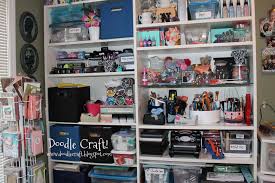 Take a tour of the sweet red poppy craft room! Craft Room Tour Doodlecraft