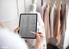 Download Premium Image Of Businesswoman Working On Fashion Clothing Design In 2020 Sewing Photography Clothes Design Business Women