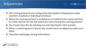 The point of interconnection or contact between entities. Cisco Adjacencies And Passive Interfaces Tutorial Flackbox