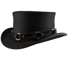 El Dorado Sr2 Tophat Leather Top Hat Hats For Men Leather Hats