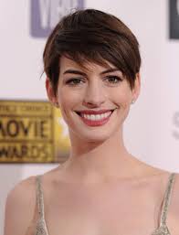 For les miserable, anne hathaway traded in her long locks for a chic pixie cut, joining a long line of actresses who've made a major hair changes for roles. Anne Hathaway Pixie Anne Hathaway Short Hairstyles Looks Stylebistro