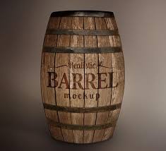 Download Barrel Mockup