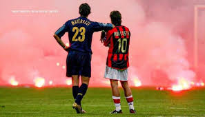 27,053,631 likes · 982,486 talking about this · 783 were here. Ac Milan Vs Inter Milan Produced One Of The Most Iconic Images In Ucl History 15 Years Ago