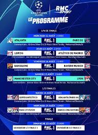 La compétition a lieu du 8 août 2020 au 17 mars 2021. Le Final 8 De La Ligue Des Champions Et De L Europa League En Direct Sur Rmc Sport Sport Tv