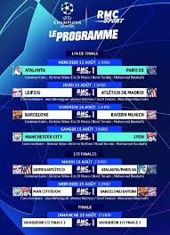Also get all the latest europa league points table & standings, live scores, results, latest news & much more at sportskeeda. Le Final 8 De La Ligue Des Champions Et De L Europa League En Direct Sur Rmc Sport Sport Tv