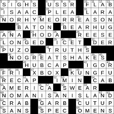 Looks like you need some help with ny times crossword game. 0809 18 Ny Times Crossword 9 Aug 18 Thursday Nyxcrossword Com