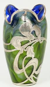 Pin By Tammy Fraley On Art Nouveau Vases Art Glass Vase Art Nouveau Design Art Nouveau