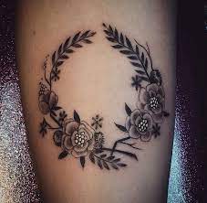 Floral Frame Tattoo Floral Frame Tattoo Frame Tattoo Tattoos