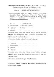 Kontrak penawaran bagi prajurit, yang menyebar di seluruh kekaisaran, dimanfaatkan oleh para pemasok lokal di sekitar pangkalan militer di seluruh provinsi dan di sepanjang perbatasan. Doc Perjanjian Kontrak Jual Beli Besi Tua Scrap Bekas Komponen Alat Pabrik Pt Ks Moh Naharudin Academia Edu