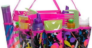 Three Cheers For Girls Summer Camp Shower Caddy Tote For Summer Camp School And Home Use Free Shipping Offers And C Camping Shower Shower Caddy Storage Caddy
