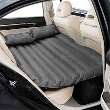 Sleeping in your car can look pretty cozy. Inflatable Travel Car Mattress Air Bed Back Seat Sleep Rest Mat 2 Pillow Pump Ebay