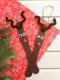 Want more easy corner bookmark crafts? Craft Stick Reindeer Christmas Ornaments Onion Rings Things
