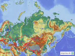 Eine physische karte zeigt gemeinhin die oberflächenstruktur der erde, entweder in signifikanten garantien für den artikel russland karte. Stepmap Russland Physisch Stumm Landkarte Fur Welt