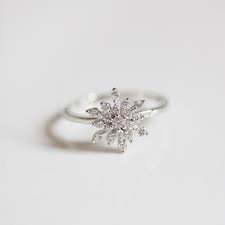 Snowflake Ring Jewelry Luxury Jewelry Snowflake Ring