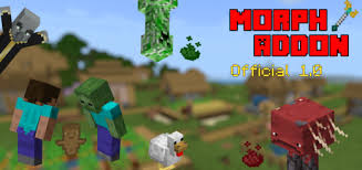 Como convertirte en mobs en minecraft volvió a llegar, esta vez en su versión 3, . Morph Addon Official 1 0 Minecraft Pe Mods Addons