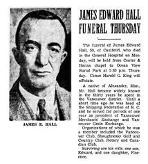 Hall, James Edward (1878-1938)
