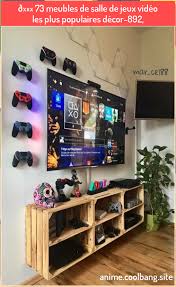 73 Meubles De Salle De Jeux Video Les Plus Populaires Decor 892 Meubles Salle Jeux Video In 2020 Game Room Furniture Game Room Decor Video Game Room Design