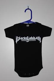 Black Sabbath Unisex Baby Romper Bodysuitcool Etsy