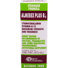 112m consumers helped this year. Almebex Plus Vitamin B12 Liquid 16 Fl Oz Target