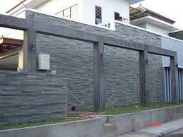 23+ model desain pagar rumah minimalis batu alam modern cantik — contoh model dan gambar pagar rumah minimalis modern terbaru dengan desain unik dan menarik dari bahan besi, batu alam dan sebagainya. Inspirasi 35 Pagar Minimalis Batu Alam Andesit
