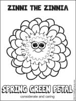 Coloring page world place pages girl scouts Petals Coloring Pages Makingfriends
