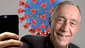 Presidente da república foi até aos balneários após a vitória de portugal Humor Ate A Covid Quis Uma Selfie Com Marcelo Rebelo De Sousa