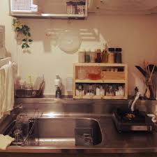 キッチン 調味料棚 調味料収納 耐熱ポット ガラスポット などのインテリア実例 2014 05 21 21 49 00 roomclip ルームクリップ インテリア インテリア 収納 インテリア 実例