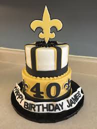 New Orleans Themed Birthday Cakes 27 Best Photo Of Saints Birthday Cake Birijus Com Pinterest Cake Cake 50th Birthday Cake