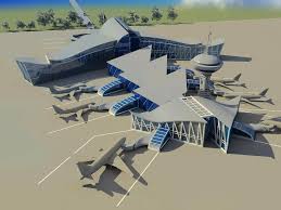 Airport 3d Model Ad Airport Model Aesthetic Template 3d Model Airport