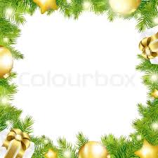 Most of the border templates can be downloaded as an image and used in word. Christmas Background With Border Stock Vector Colourbox