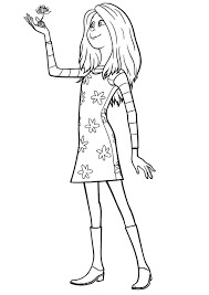 Cindy lou who coloring page. Parentune Free Printable Cindy Lou Who Coloring Picture Assignment Sheets Pictures For Child