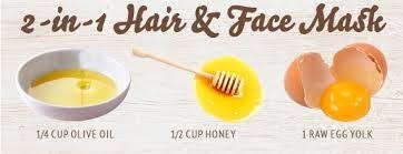 It is also really cheap, as you can use normal eggs from your fridge. Egg Honey Oil Hair Mask Diy Hair Treatment Diy Hair Care Diy Hair Fall Solution Fashion Ki Batain