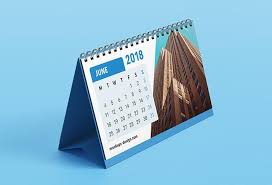 Today We Re Glad To Feature This Mockup Of Clean Blank Desk Calendar Mockups Design Has Created This A Desk Calendar Mockup Desk Calendar Free Calendar Design
