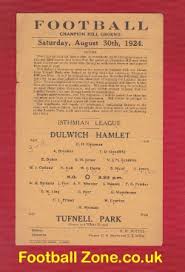 Our main sessions are at tufnell park playing fields on the weekends but we also run afterschool and futsal sessions. Tufnell Park Football Programmes Football Memorabilia