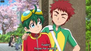 Yuujin And Haru Digimon Anime Universe App
