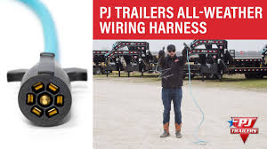 Search for 5 wire trailer light wiring diagram here and subscribe to this site 5 wire trailer light wiring diagram read more. Pj Trailers All Weather Wiring Harness Youtube